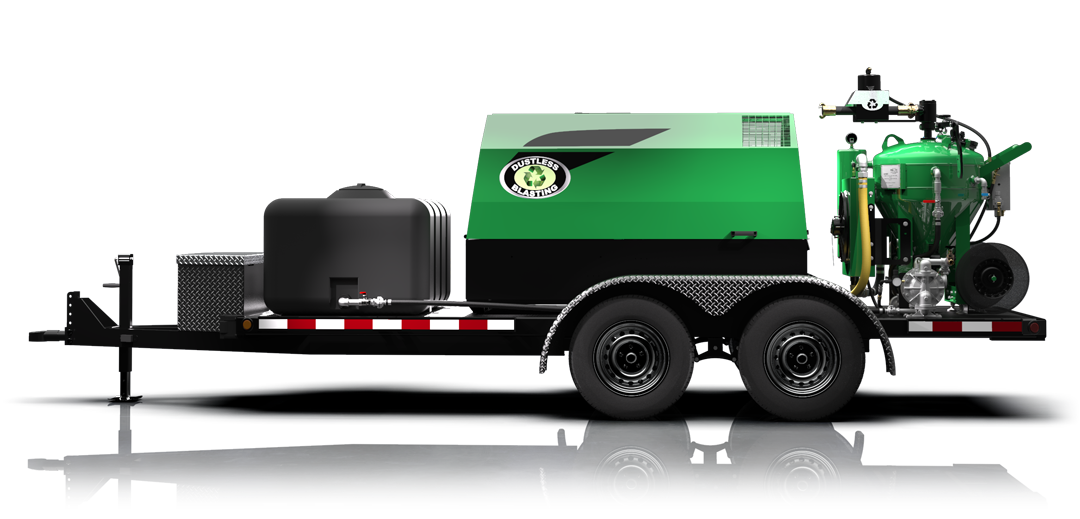 DB500 Mobile S equipment on trailer
